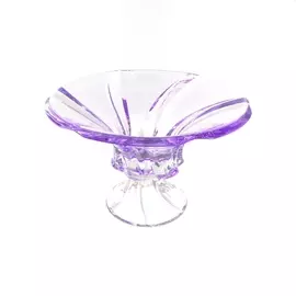 Конфетница Aurum Crystal Oklahoma фиолетовый