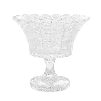 Конфетница на ножке 20 см Bohemia Max Crystal
