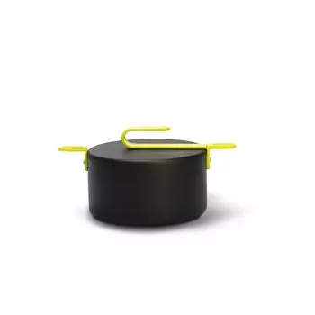 Кастрюля с алюминевой крышкой TVS HOOK 20 см