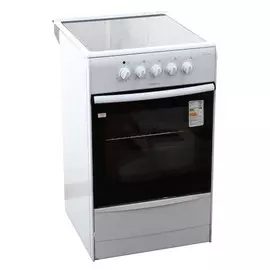 плита электрическая DARINA 1B EC 331 606 W 3 конфорки 85х50х56см стеклокерамика белая