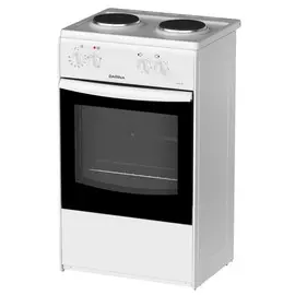 плита электрическая DARINA S EM 521 404 W 2конфорки 50х41см белый
