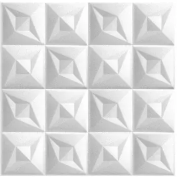 плита потолочная FORMAT экструдированная 50х50см 8шт белая, арт. 030020-WH-0036