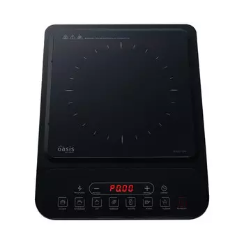 плитка индукционная OASIS PI-KWSG 1 конфорка черный