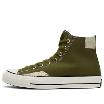 Кроссовки chuck 70 high 'crafted ollie patch vitality green' Converse, зеленый
