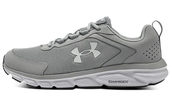 Кроссовки Charged Assert 9 для бега мужские с низким верхом современные серые Under Armour