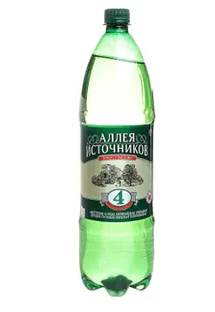 Вода мин Аллея источников Нагутская N4, 1,5 л, пластик