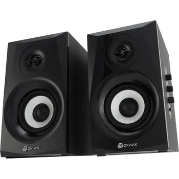 Колонки Oklick OK-166 BT 2.0 черный 40Вт