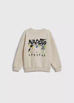 Толстовка Naruto для мальчиков, Бежевый
