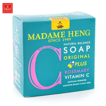 Мыло Madame Heng Natural Balance Plus с шелковицей/гранатом/розмарином и витамином С 150 г x 1 шт/3 шт/6 шт - Тайский уход за кожей 150 g