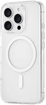 Чехол moonfish MagSafe для iPhone 16 Pro, поликарбонат, прозрачный