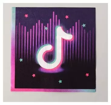 Салфетки бумажные «Блогер» Party, 33 × 33 см