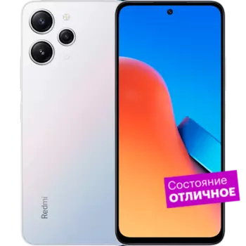 Смартфон Xiaomi Redmi 12 4/128GB Polar Silver "Отличное состояние"