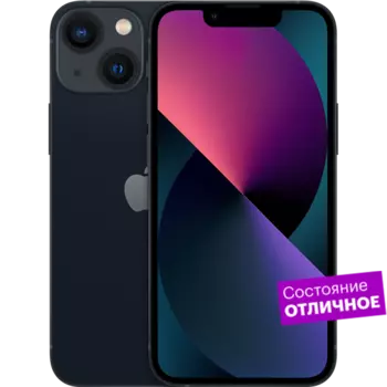 Смартфон Apple iPhone 13 mini 256GB Темная ночь "Хорошее состояние"