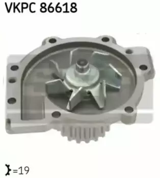 Насос системы охлаждения (помпа) SKF VKPC86618