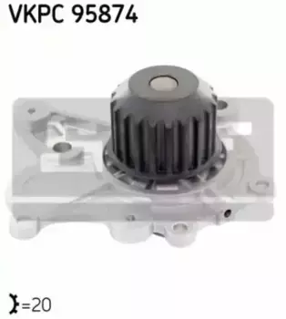 Насос системы охлаждения (помпа) SKF VKPC95874