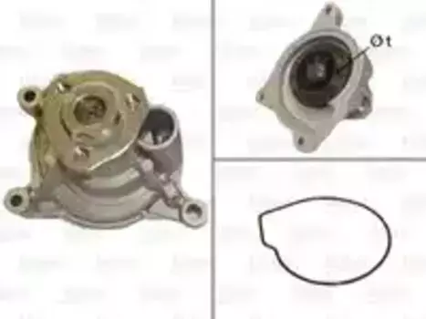 Насос системы охлаждения (помпа) VALEO 506950