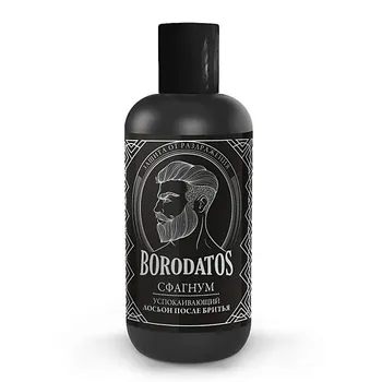 BORODATOS Лосьон после бритья успокаивающий Сфагнум 200.0