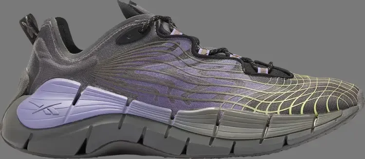 Кроссовки zig kinetica 2 'trek grey' Reebok, серый