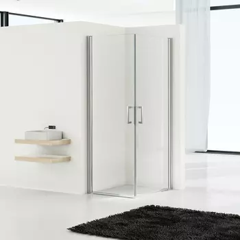 Душевой уголок Vincea Orta VSS-1O8080CL хром, стекло прозрачное
