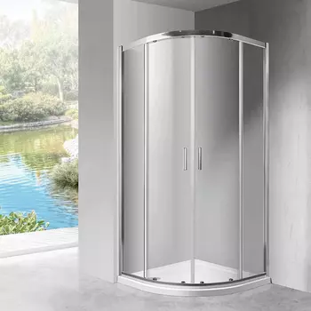Душевой уголок Vincea Scala VSQ-2SC900CL хром, стекло прозрачное