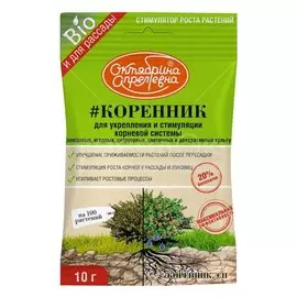 Удобрение Коренник, стимулятор корнеобразования, минеральный, порошок, 10 г, Щелково Агрохим