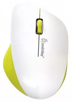 Компьютерная мышь Smartbuy SBM-309AG-WL бело-лимонный