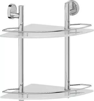 Полка FBS Luxia LUX 072 угловая 2-х ярусная