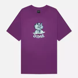 Мужская футболка Dime Tomb, цвет фиолетовый, размер XL
