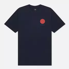 Мужская футболка Edwin Japanese Sun, цвет синий, размер XXL