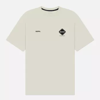 Мужская футболка F.C. Real Bristol Big Tonal Logo Baggy, цвет белый, размер L