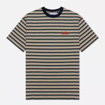 Мужская футболка Butter Goods Gardens Stripe, цвет бежевый, размер XL