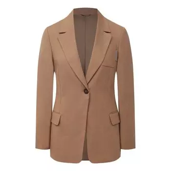 Жакет изо льна и хлопка Brunello Cucinelli