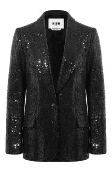 Жакет с отделкой пайетками MSGM