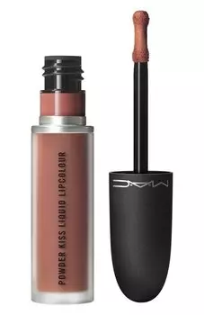 Жидкая губная помада Powder Kiss, оттенок Habit (5ml) MAC
