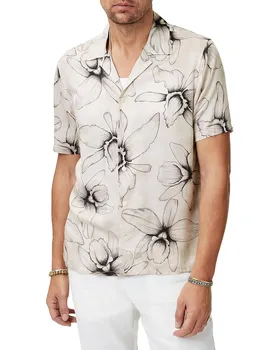 Рубашка John Varvatos Dan Shirt W792S25, цвет Dew Grey