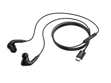 Проводная гарнитура Borofone BM80 Max Gorgeous, USB Type-C, черный (6974443387599)