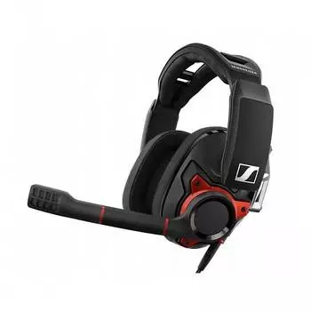 Проводная гарнитура EPOS/Sennheiser GSP 600, 2xJack 3.5mm, черный/красный (1000244)