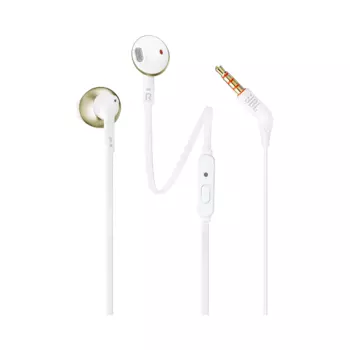Проводная гарнитура JBL T205, jack 3.5 mm, золотистый (JBLT205CGD)