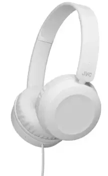 Проводная гарнитура JVC HA-S31M-W-EX, Jack 3.5mm, белый (HA-S31M-W-EX)