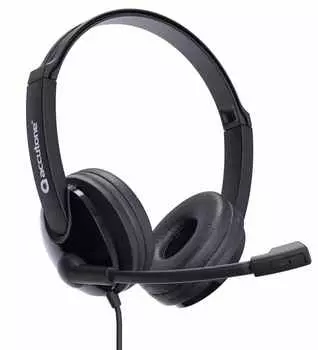 Проводная гарнитура Accutone M101 , Jack 3.5mm, черный/красный (M101 )
