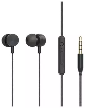 Проводная гарнитура Ritmix RH-127M, Jack 3.5mm, темно-серый