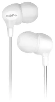 Проводная гарнитура SmartBuy S9, mini jack 3.5 mm, белый (SBH-640)