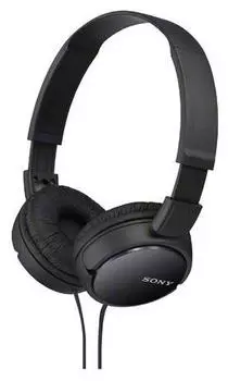 Проводные наушники Sony MDR-ZX110AP, jack 3.5 мм, черный (MDR-ZX110AP/B)