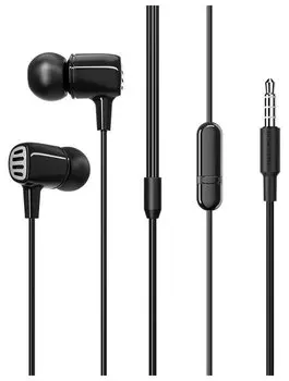 Проводные наушники Borofone BM43 Remy, Jack 3.5mm, черный