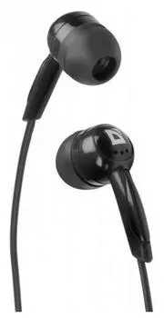 Проводные наушники Defender Basic-604, jack 3.5 мм, черный (63604)