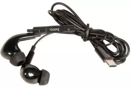 Проводные наушники Hoco M1 Pro Original, USB Type-C, черный (6931474728586)