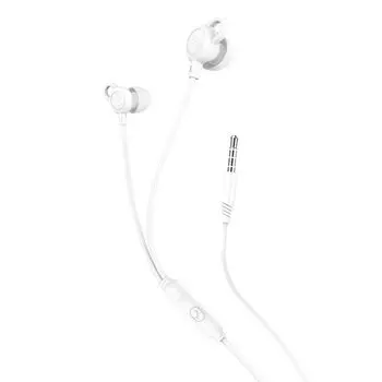 Проводные наушники Hoco M89, Jack 3.5mm, белый (HC-56275)