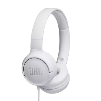 Проводные наушники JBL Tune 500, jack 3.5 мм, белый (JBLT500WHT)