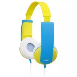 Проводные наушники JVC HA-KD5, Jack 3.5mm, желтый/голубой (HA-KD5-Y-EF)