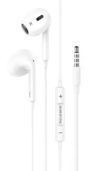 Проводная гарнитура Borofone BM30 Max, USB Type-C, белый (6974443380408)